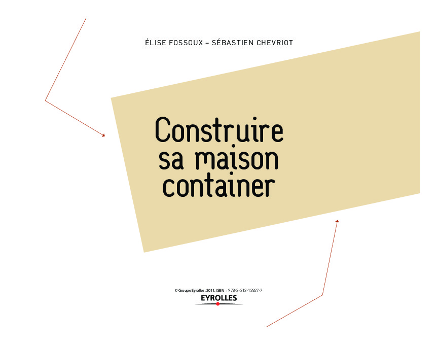 Construire sa maison container